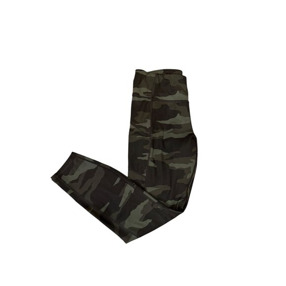 Athleta Camo Contender 7/8 Tight Leggings Medium Green Camo - Picture 1 of 9